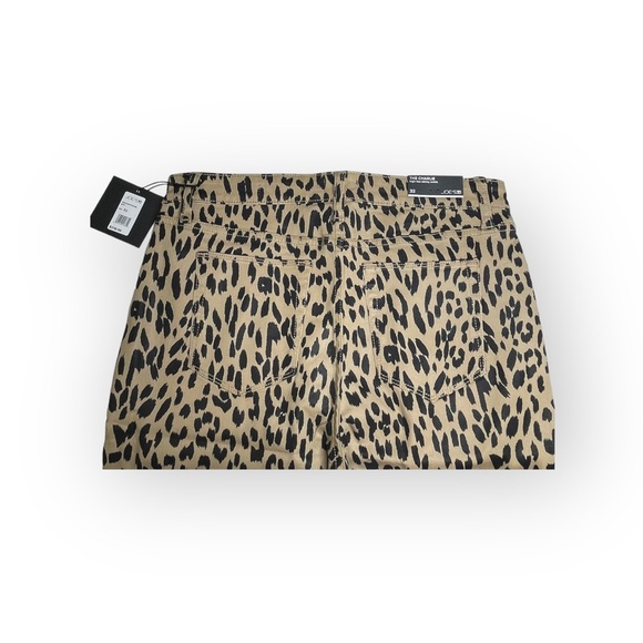 new Joes Jeans ㋛ Charlie High Waist Skinny Lightweight Denim ㋛ Cheetah Print 32 - Picture 6 of 15